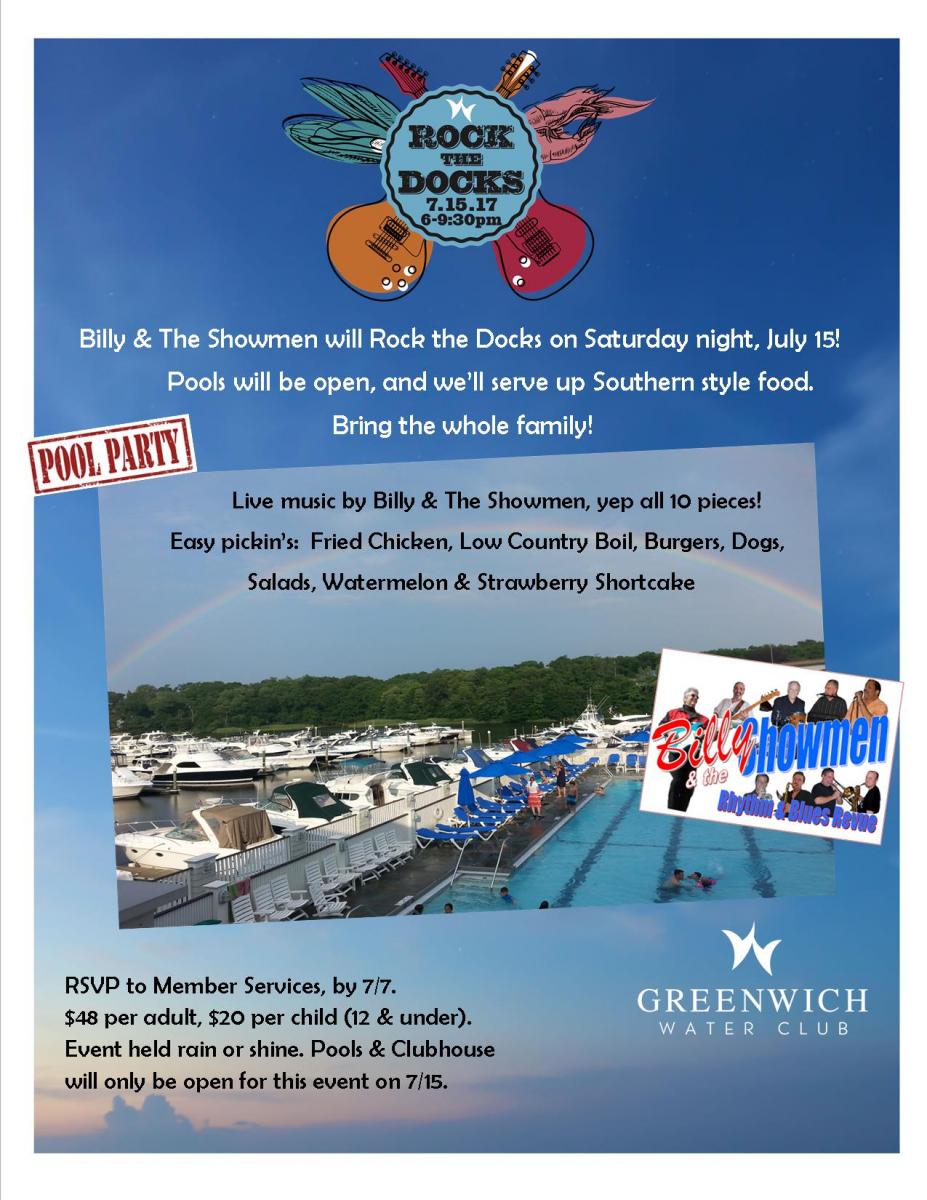 Rock the Docks Greenwich Water Club